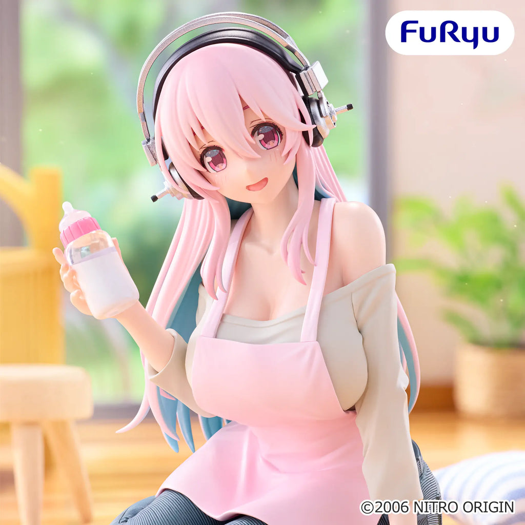 FuRyu Super Sonico Mother Noodle Stopper Prize Figure 6x6x10cm