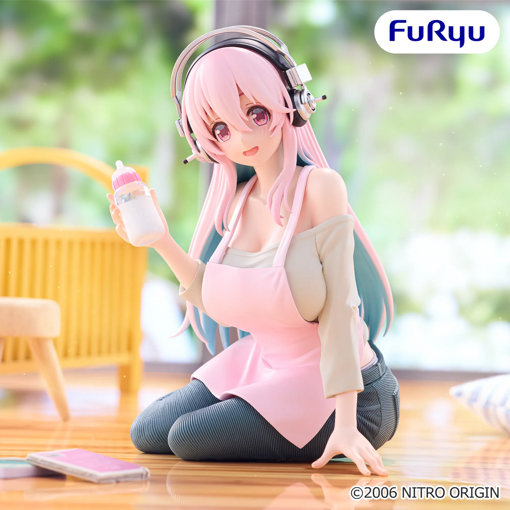 FuRyu Super Sonico Mother Noodle Stopper Prize Figure 6x6x10cm