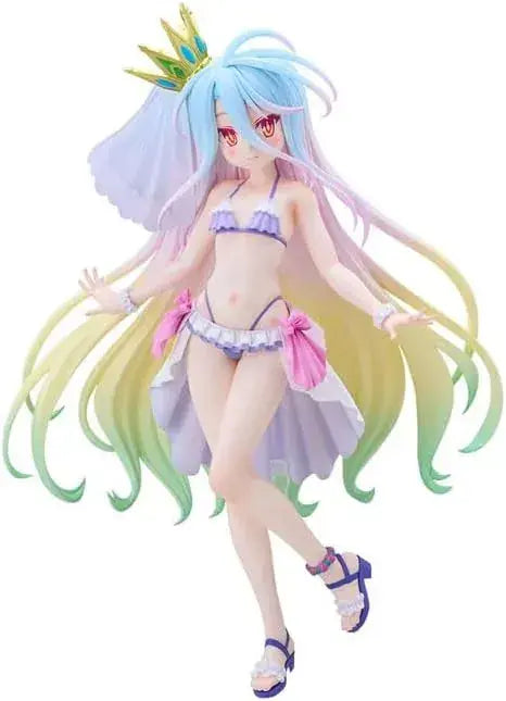 Furyu TENITOL No Game No Life Shiro Swimsuit Dress Figure 290mm