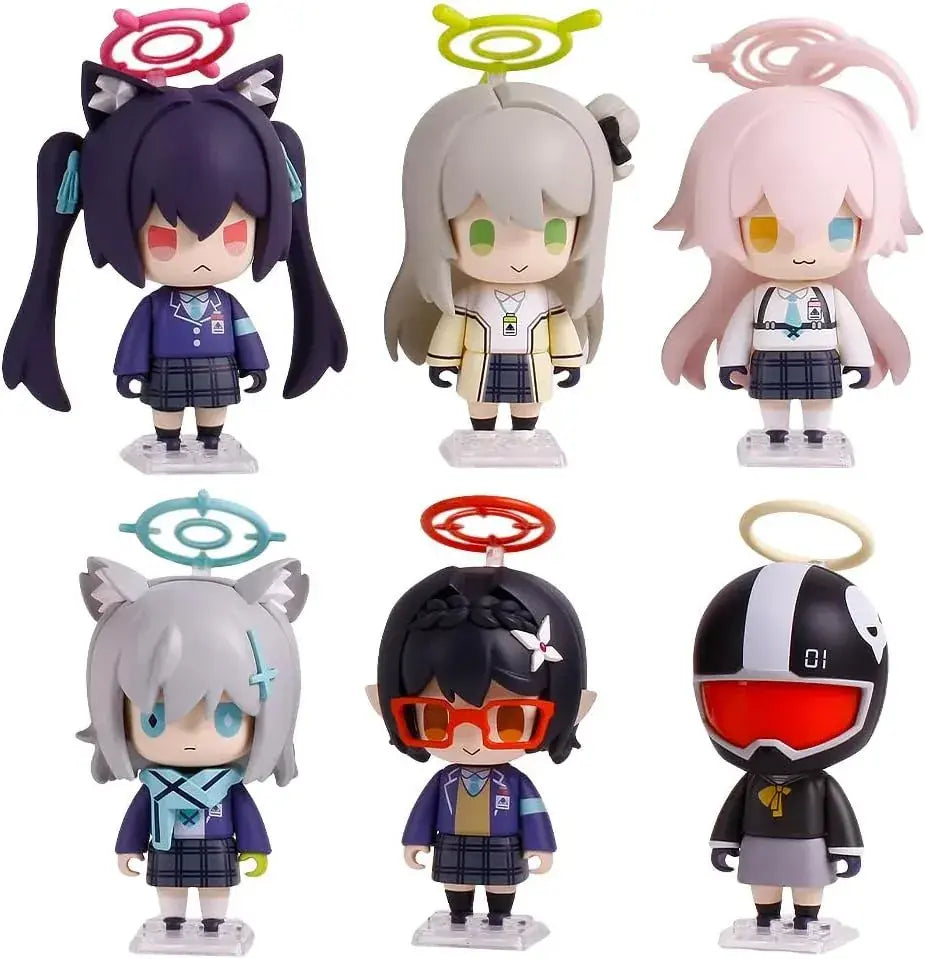God Brave Studio Blue Archive Vol 1 6-Piece Random Figure Set
