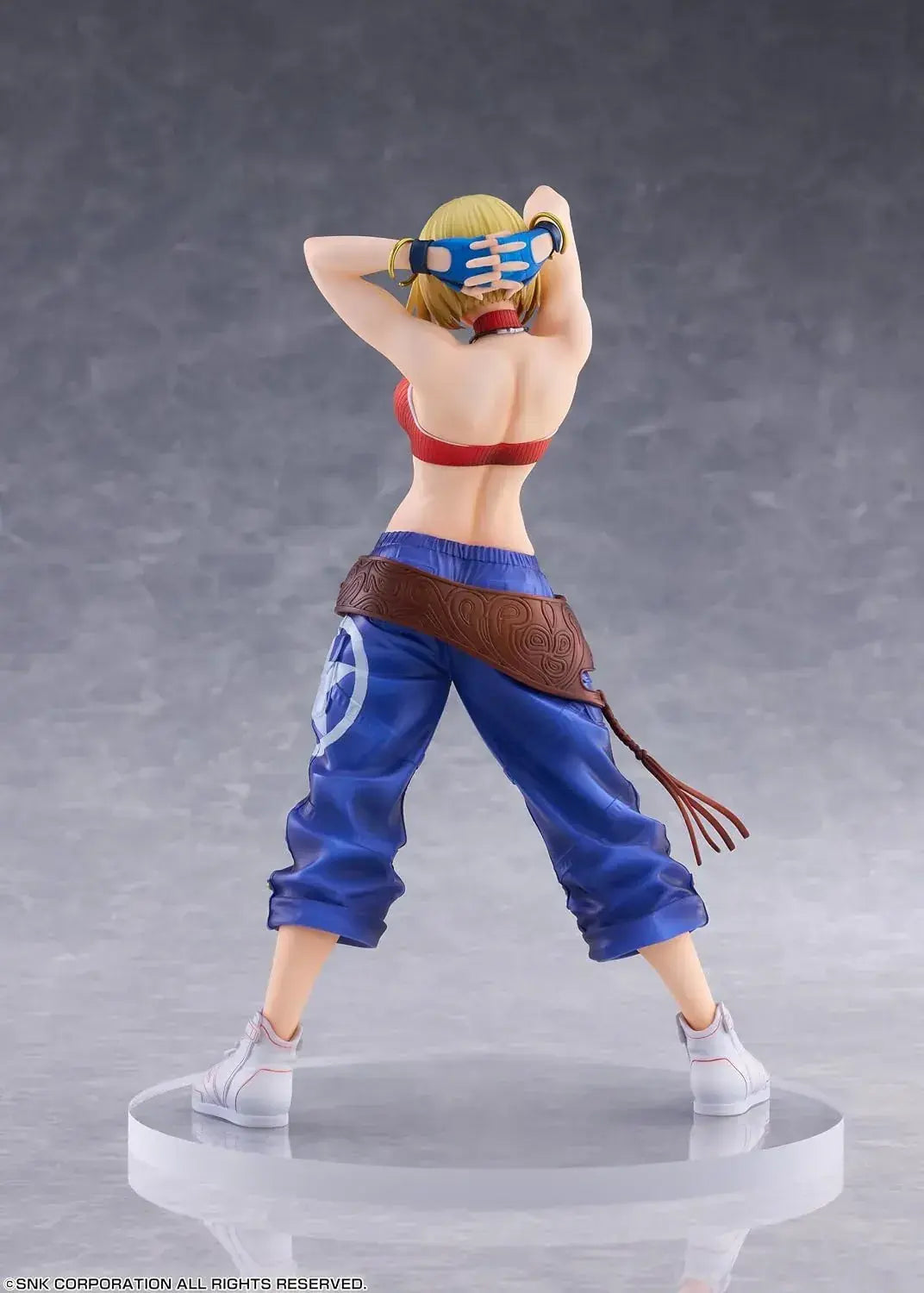Goldenhead Plus Fighting Girls Blue Mary Figure | KOF XV 257mm