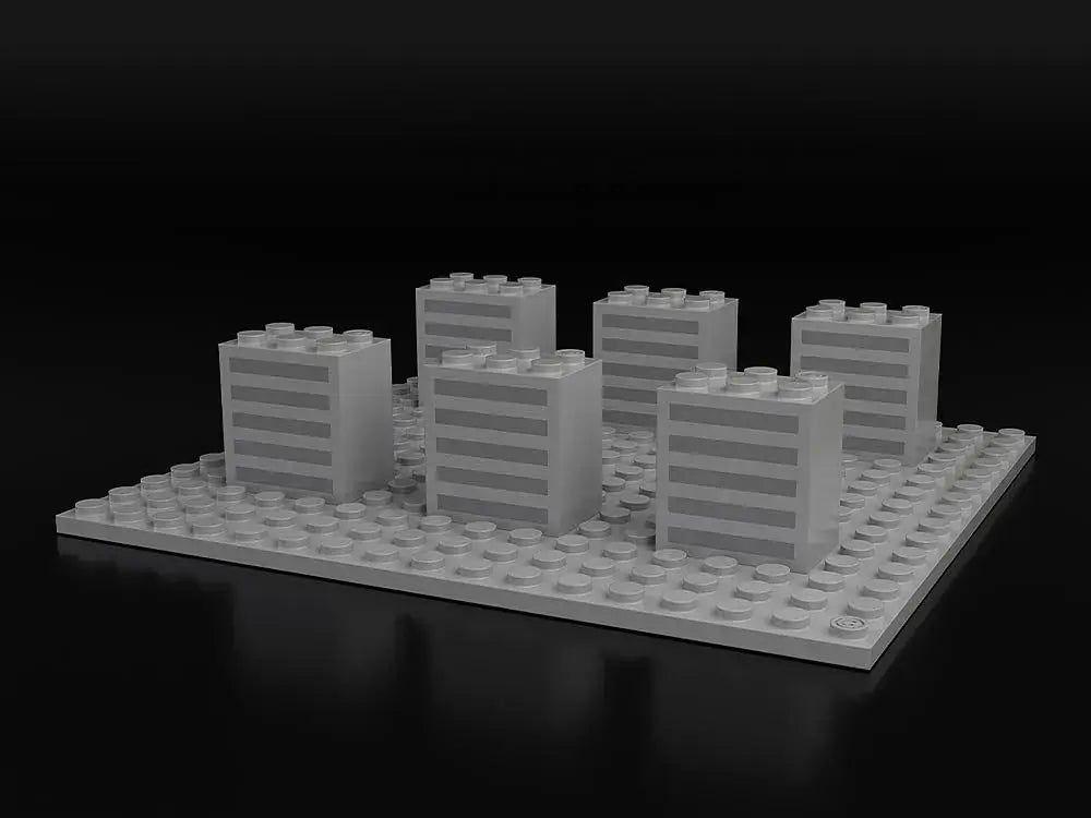 Good Smile Company BRICKROID A Plus Base Set Display Use 135mm
