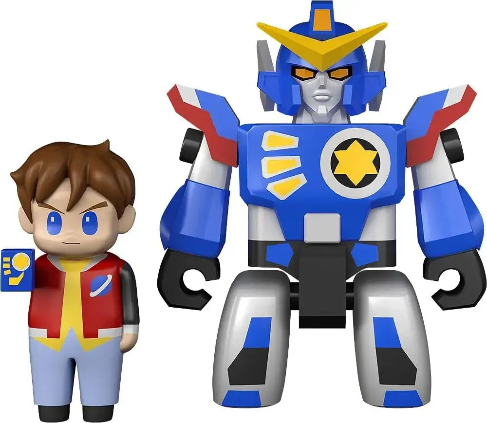 Good Smile Company BRICKROID Da Garn Robot Figure Set 45mm Heat