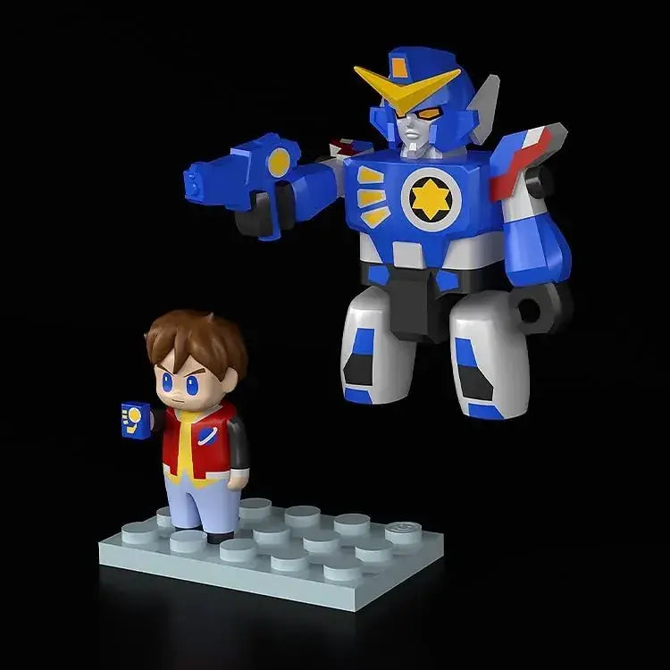 Good Smile Company BRICKROID Da Garn Robot Figure Set 45mm Heat