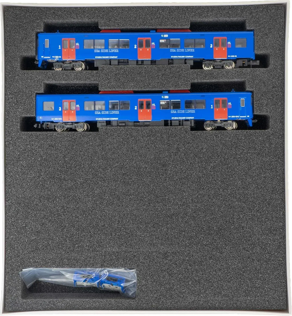 Greenmax Kyushu Kiha 200 Sea Side Liner N Gauge 2-Car Railway Set
