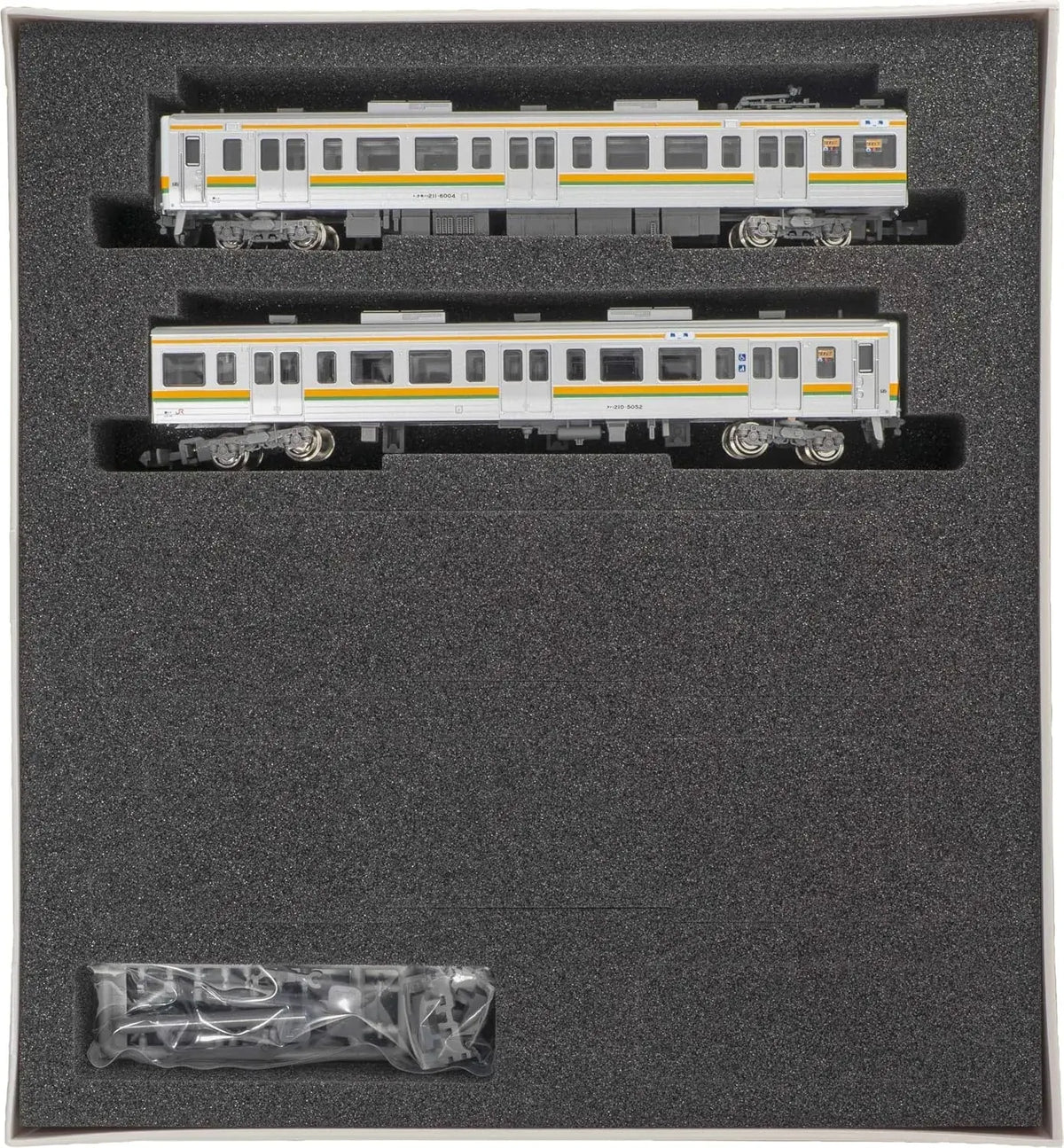 Greenmax JR211 6000 N Gauge Scale 2-Car Model Train Set Unpowered