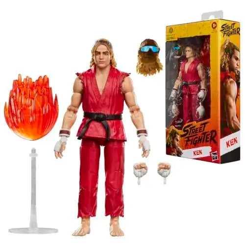 Hasbro Street Fighter Ken Action Figure Collectible Toy 15cm