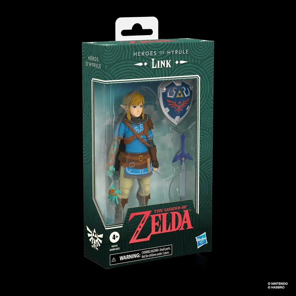 Hasbro The Legend Zelda Link Premium Hero Figure 6-Inch 20+ Parts