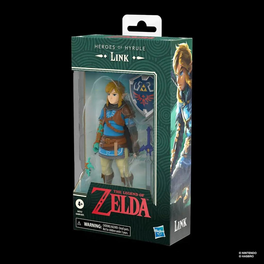 Hasbro The Legend Zelda Link Premium Hero Figure 6-Inch 20+ Parts
