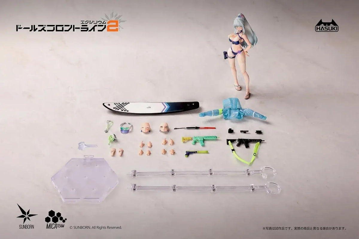 Hasuki Dolls Frontline 2 Klukai Azure Trail Action Figure 1/12