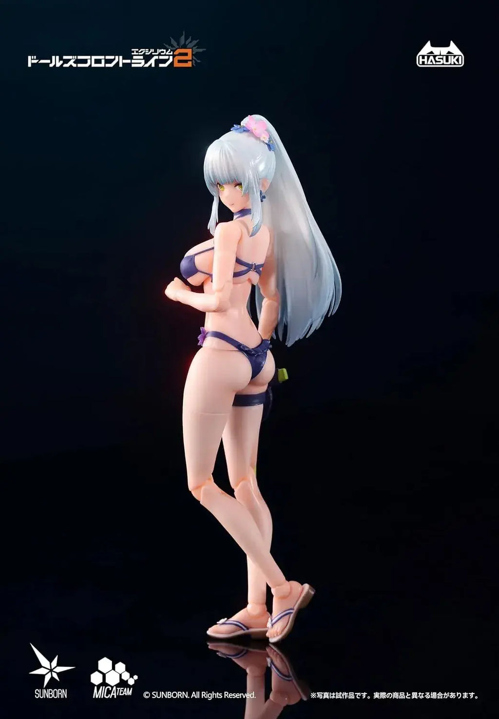 Hasuki Dolls Frontline 2 Klukai Azure Trail Action Figure 1/12