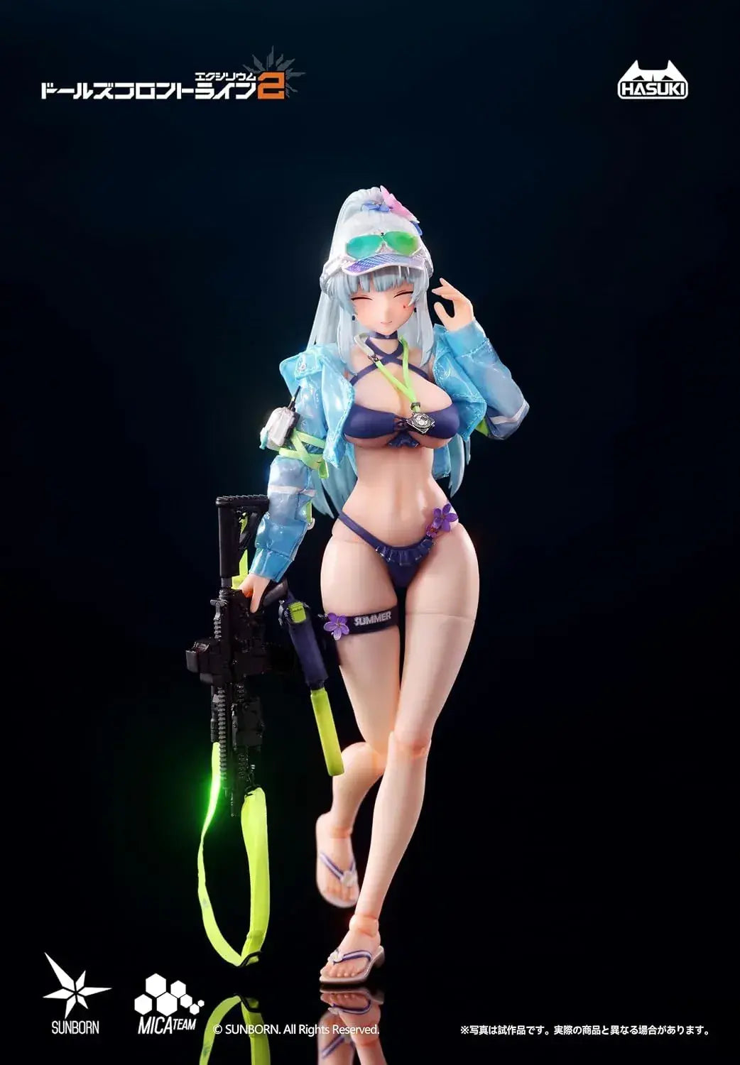 Hasuki Dolls Frontline 2 Klukai Azure Trail Action Figure 1/12