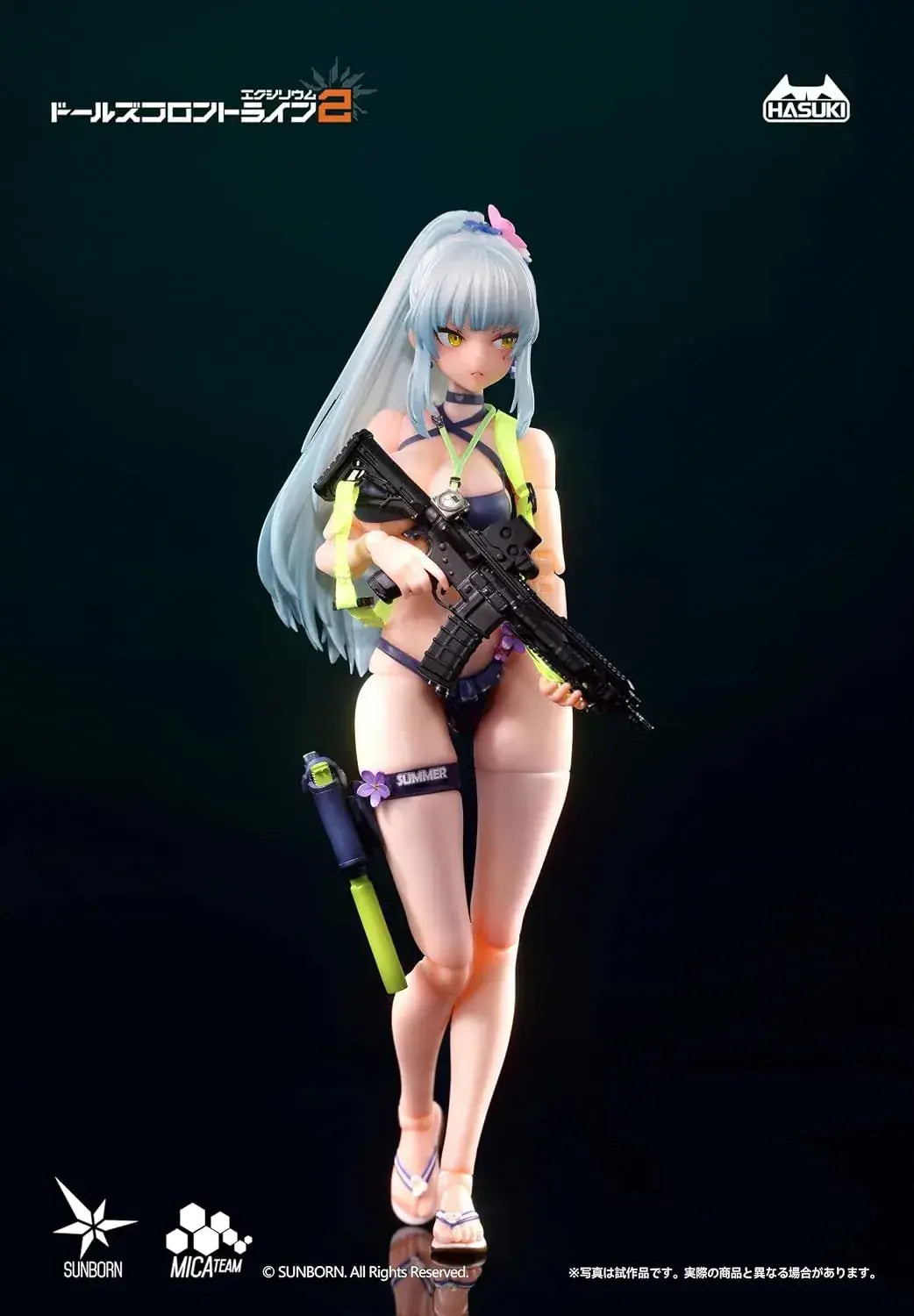 Hasuki Dolls Frontline 2 Klukai Azure Trail Action Figure 1/12