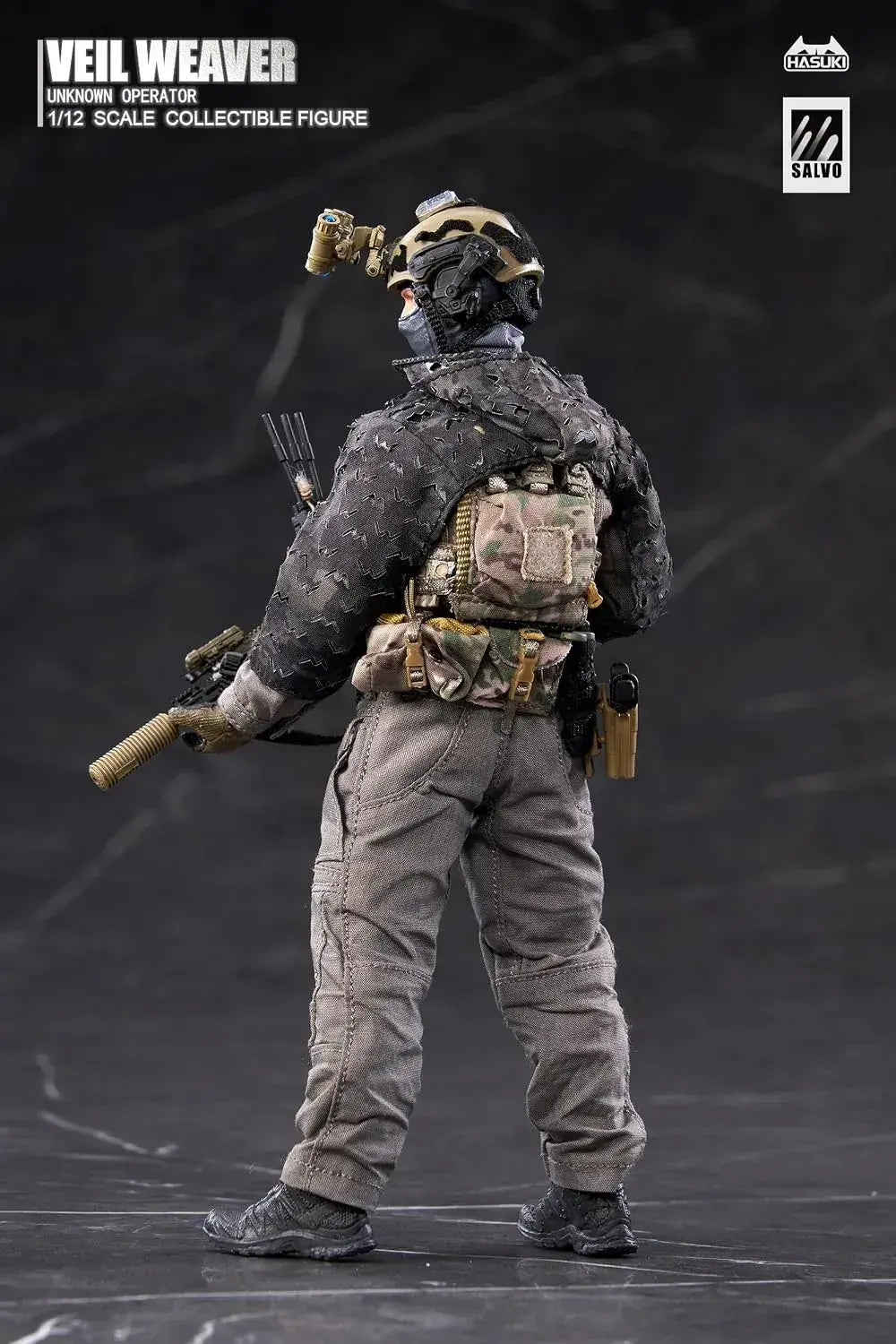 Hasuki SALVO SA04 Nightvale Weaver 1/12 Figure & Equipment Set