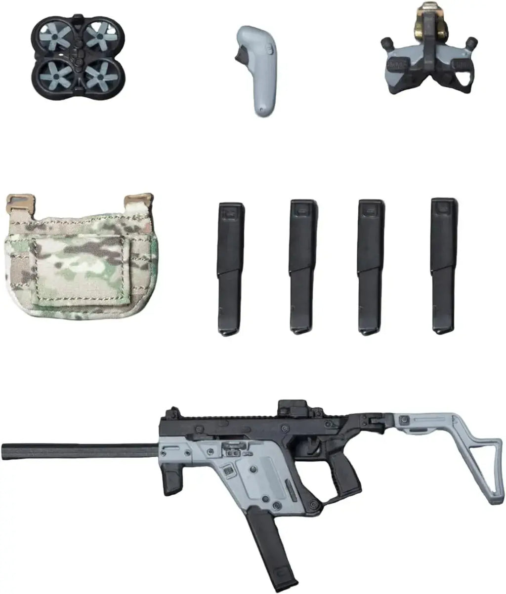 Hasuki Recon Reinforced Figure Gear Set for 1/12 Scale ABS PVC