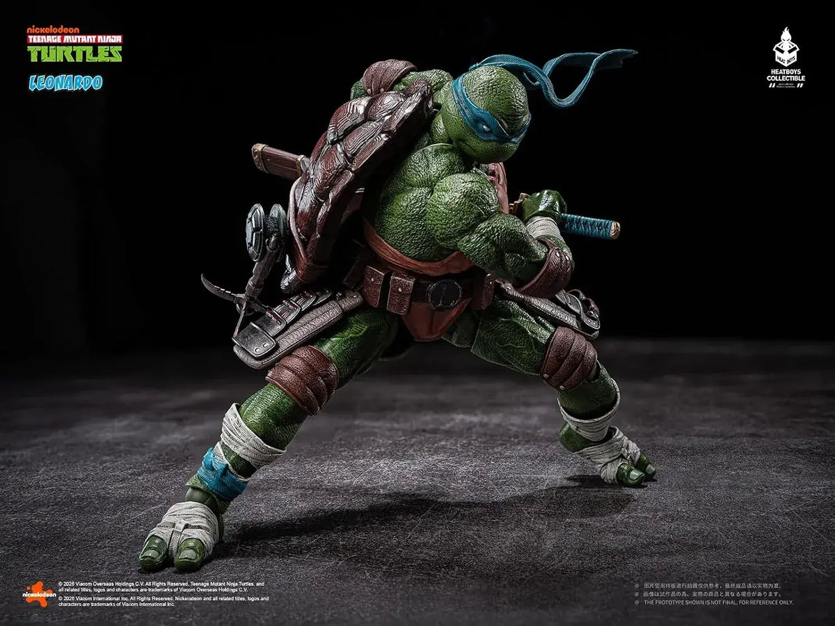 HEATBOYS Leonardo Mutant Turtles Action Figure 1:9 Scale 7.9-Inch