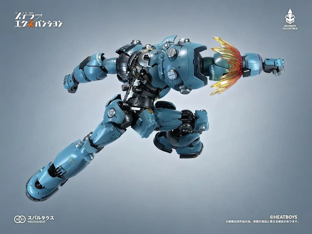 Heatboys Stellar Expansion Spartax Motion Action Figure 11-Inch