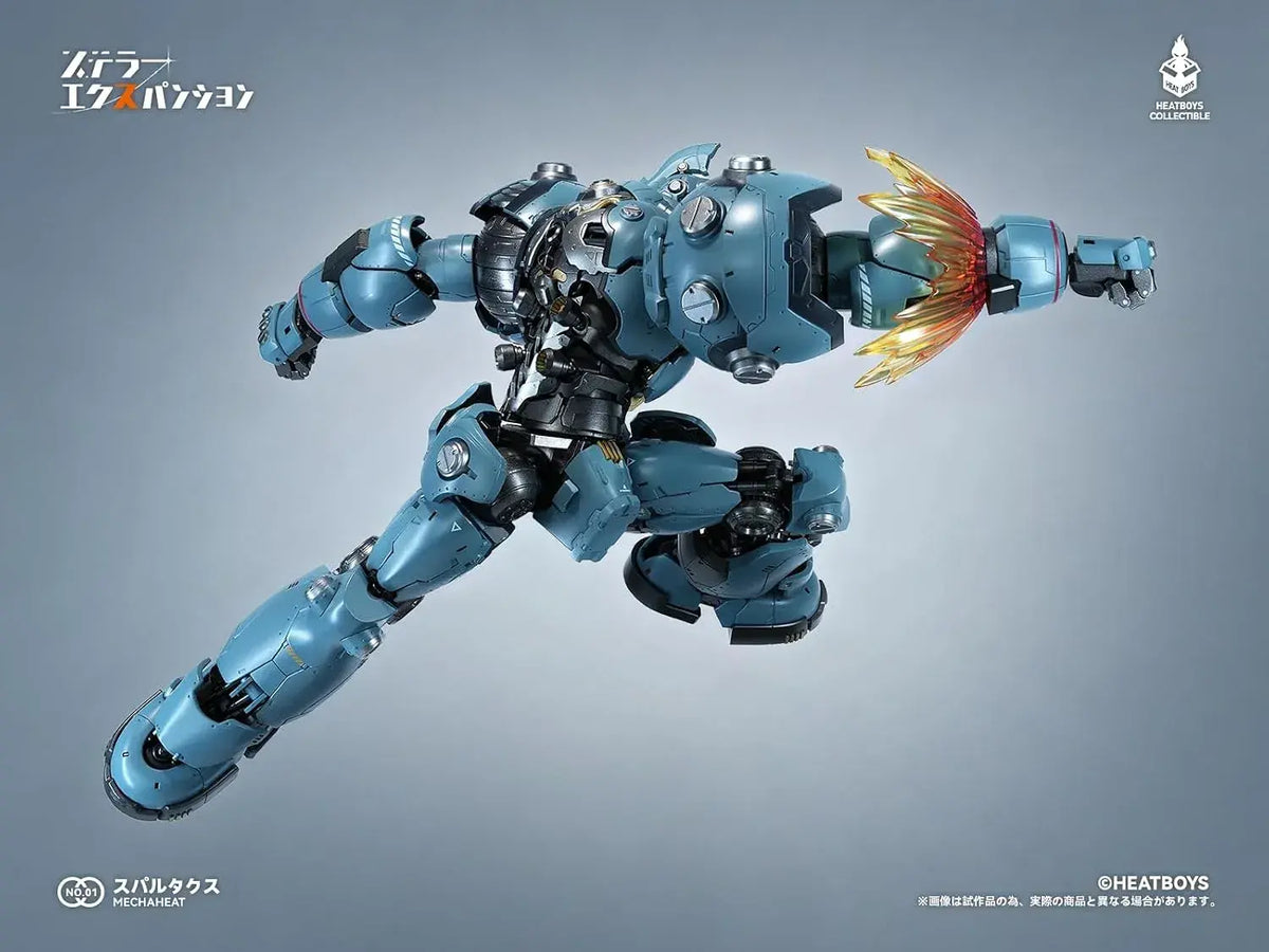 Heatboys Stellar Expansion Spartax Motion Action Figure 11-Inch