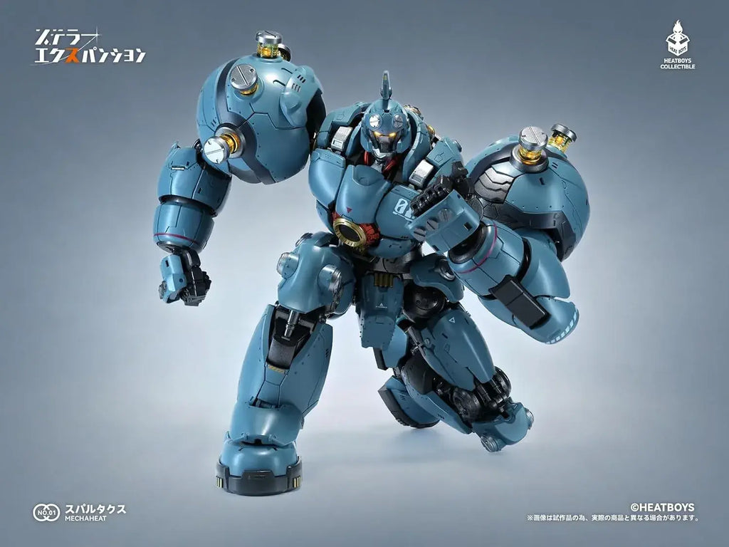 Heatboys Stellar Expansion Spartax Motion Action Figure 11-Inch