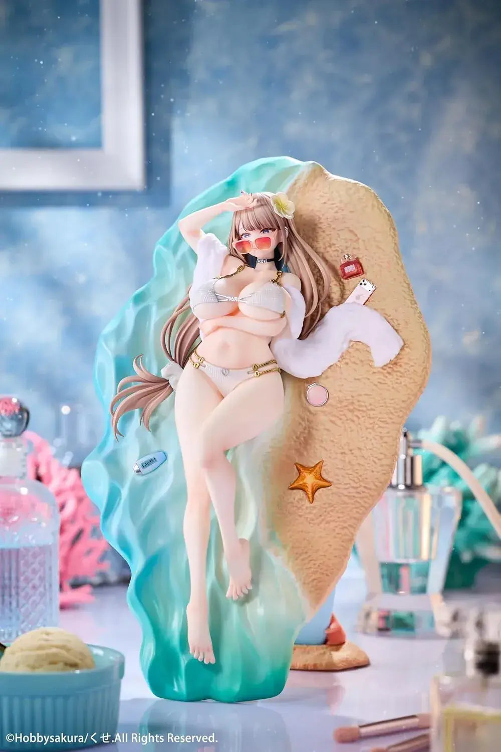 Hobby Sakura Asako Summer Beach Figure Deluxe 1/6 Scale Display