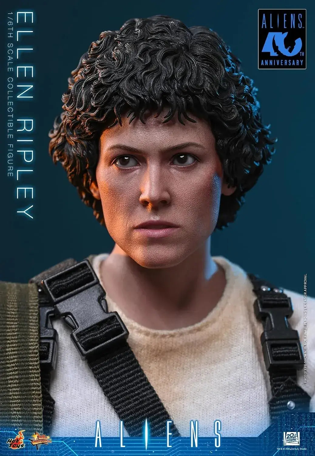 Hot Toys Alien 2 Ellen Ripley Sixth Scale Figure, 30 cm Tall