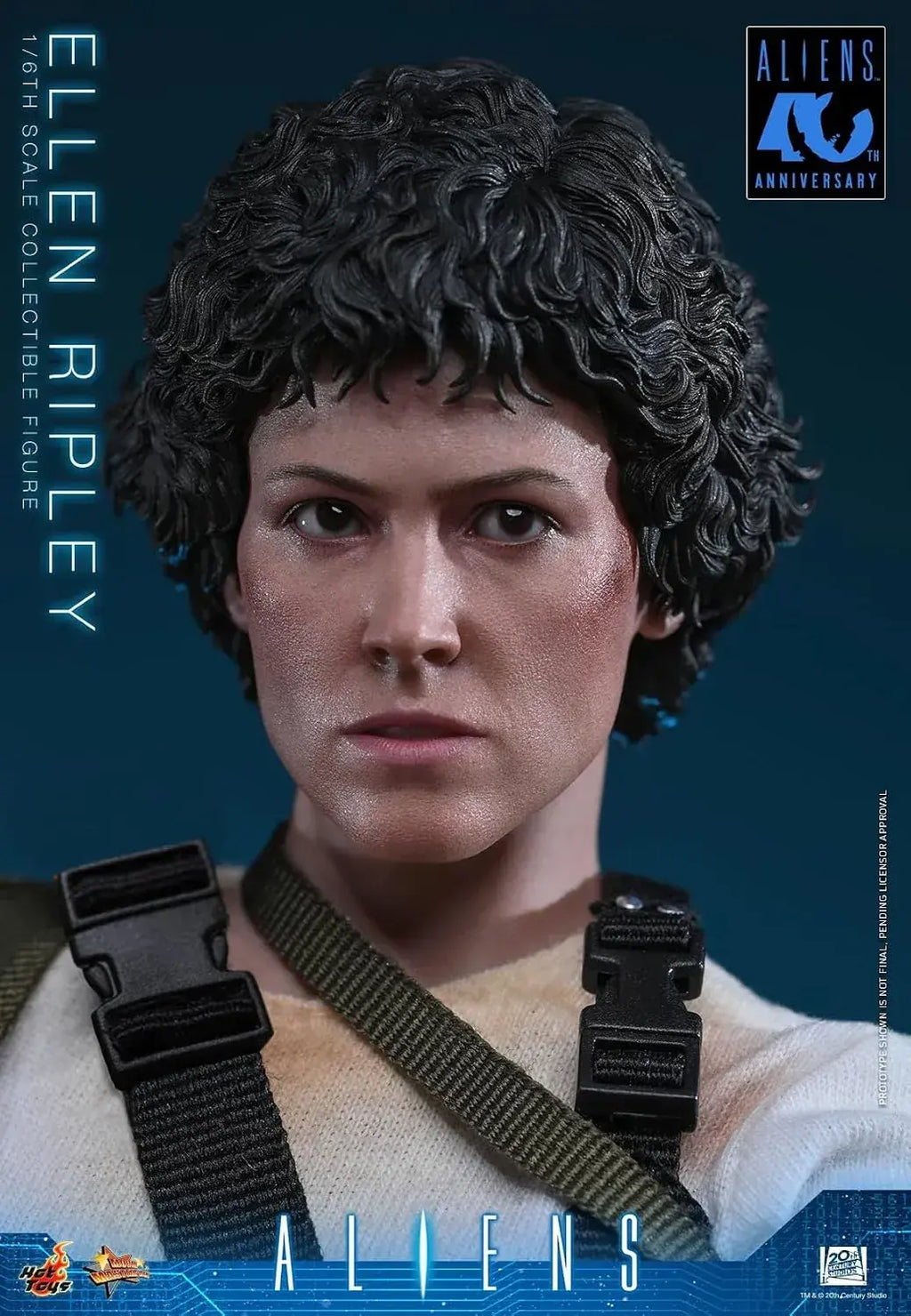 Hot Toys Alien 2 Ellen Ripley Sixth Scale Figure, 30 cm Tall