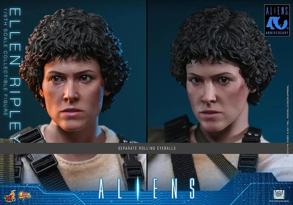 Hot Toys Alien 2 Ellen Ripley Sixth Scale Figure, 30 cm Tall