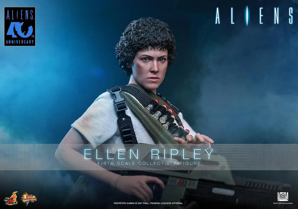 Hot Toys Alien 2 Ellen Ripley Sixth Scale Figure, 30 cm Tall