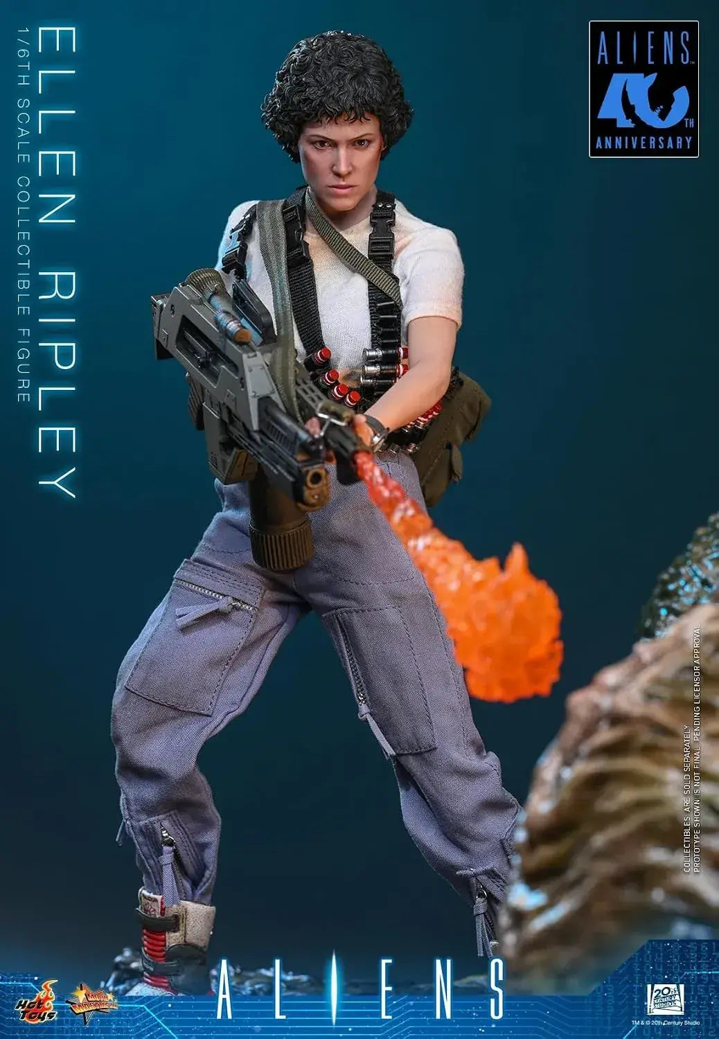 Hot Toys Alien 2 Ellen Ripley Sixth Scale Figure, 30 cm Tall