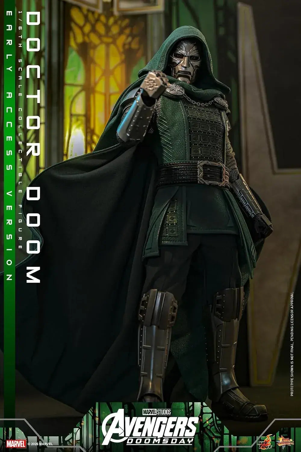 Hot Toys Avengers Doomsday Doctor Doom 1/6 Scale Figure