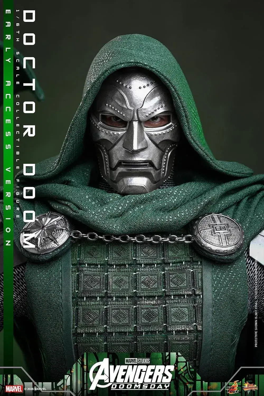 Hot Toys Avengers Doomsday Doctor Doom 1/6 Scale Figure