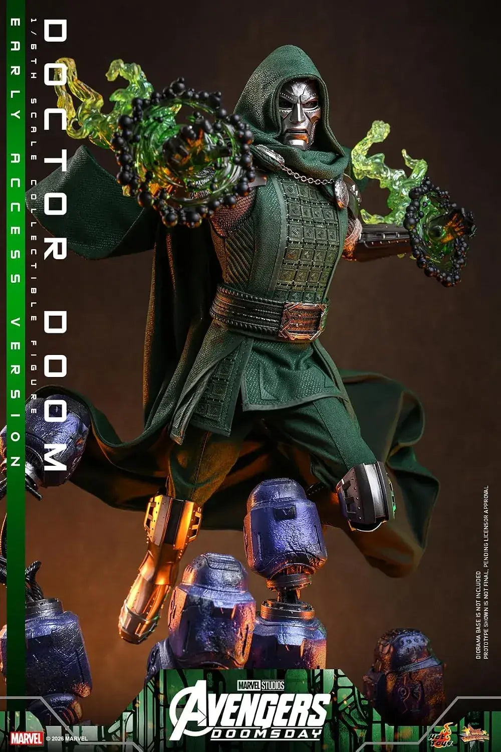 Hot Toys Avengers Doomsday Doctor Doom 1/6 Scale Figure
