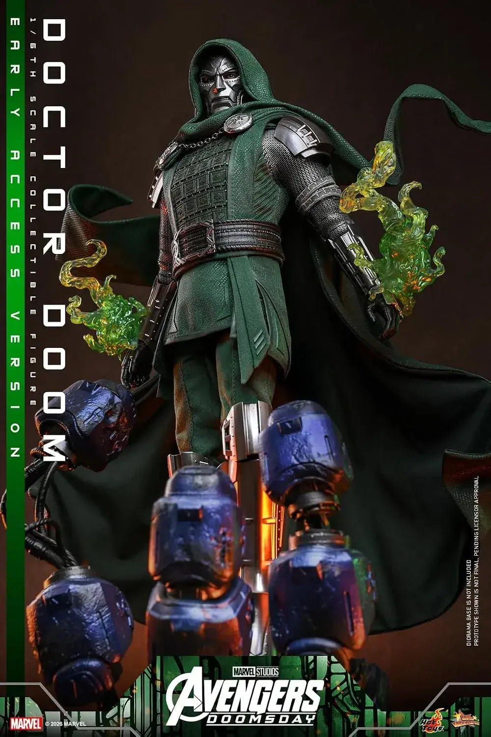 Hot Toys Avengers Doomsday Doctor Doom 1/6 Scale Figure