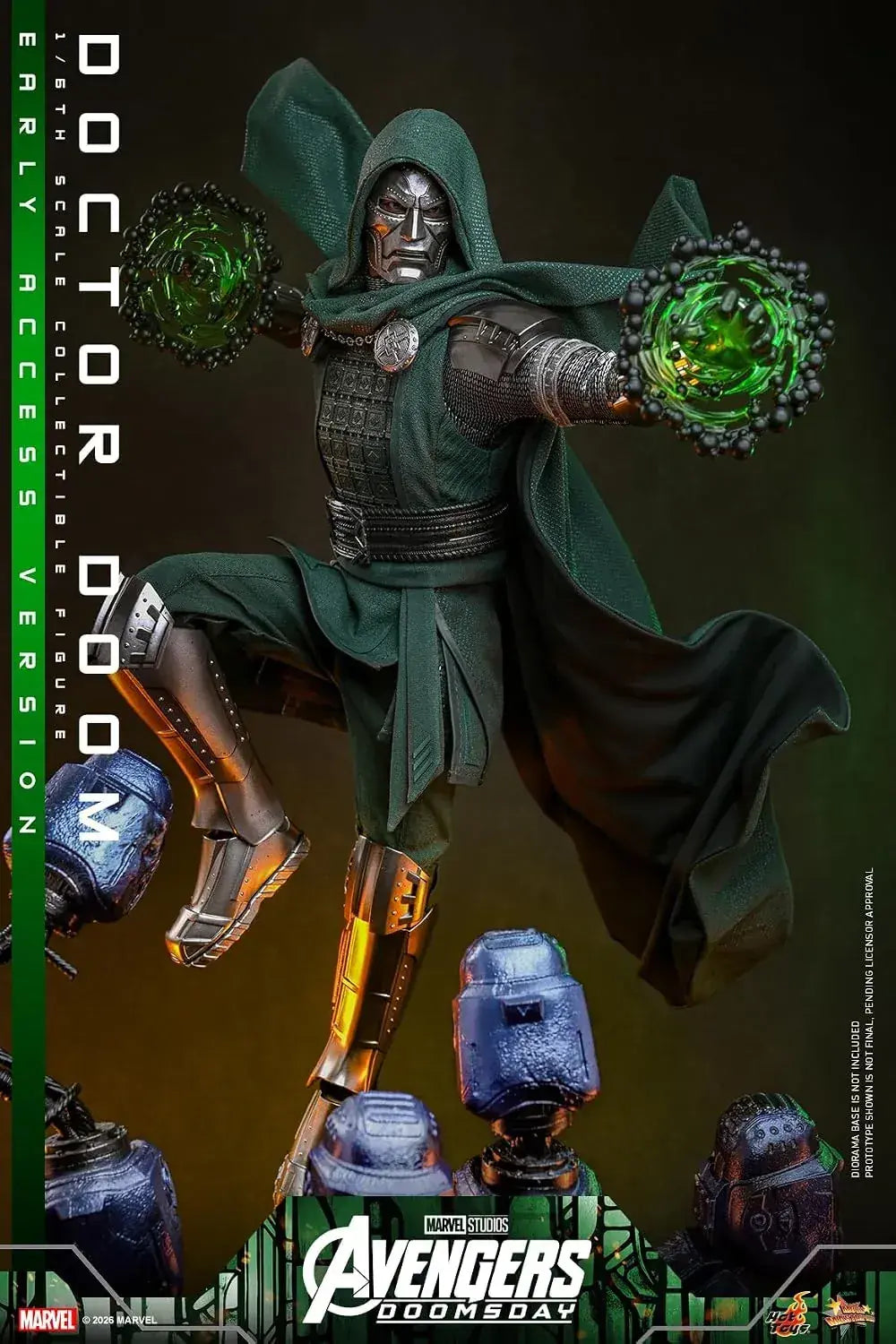 Hot Toys Avengers Doomsday Doctor Doom 1/6 Scale Figure