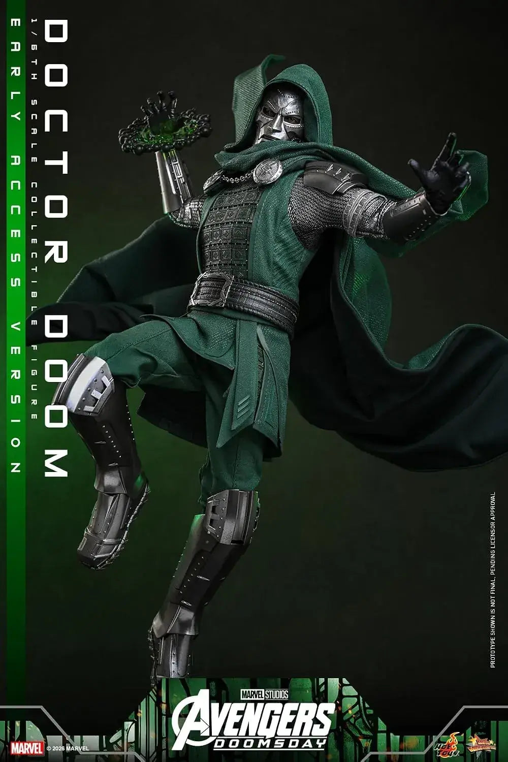 Hot Toys Avengers Doomsday Doctor Doom 1/6 Scale Figure