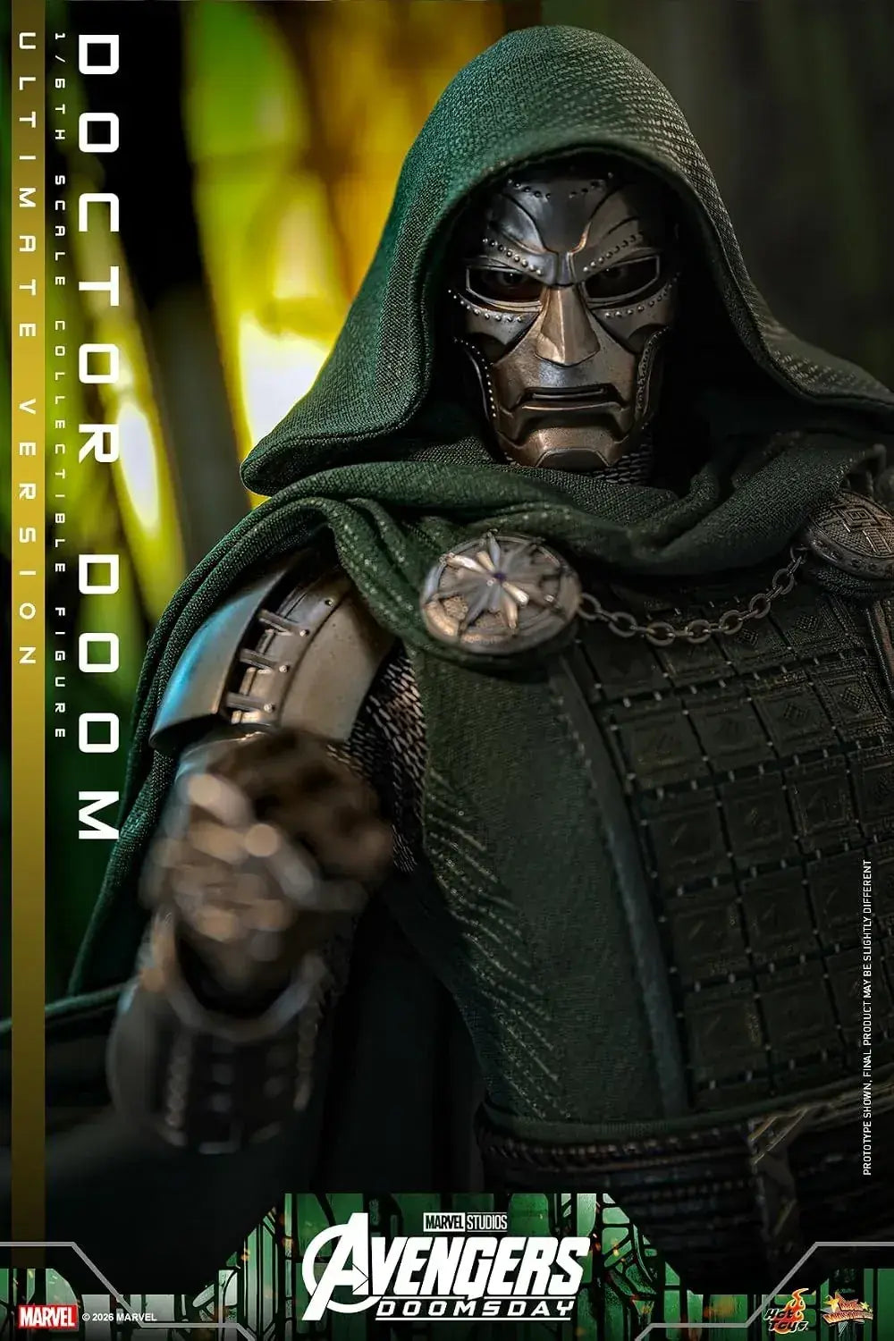 Hot Toys Avengers Doomsday Doctor Doom 1/6 Scale Action Figure