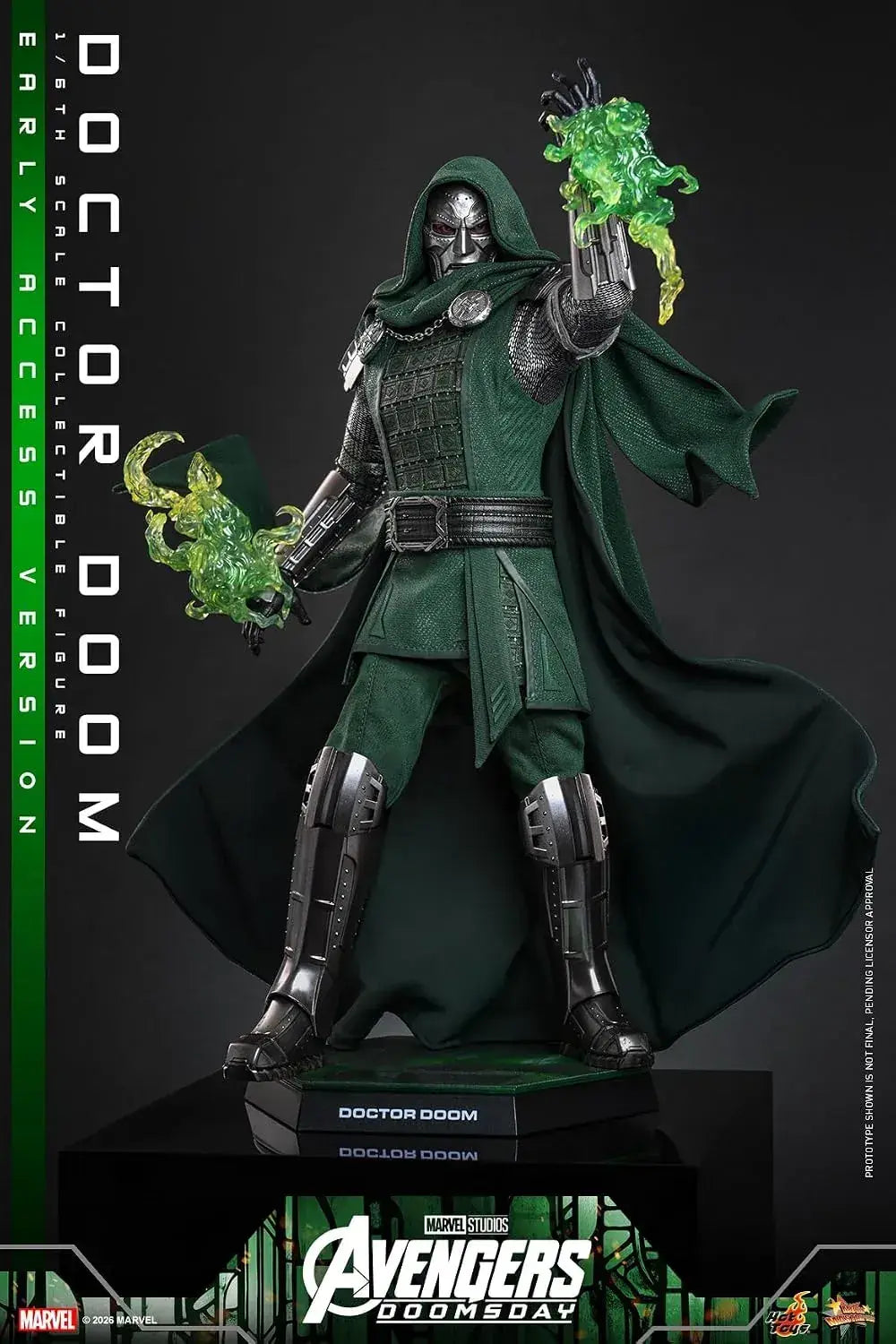 Hot Toys Avengers Doomsday Doctor Doom 1/6 Scale Figure