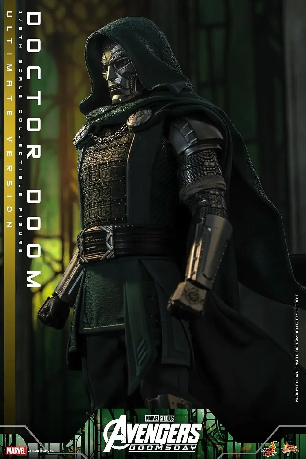Hot Toys Avengers Doomsday Doctor Doom 1/6 Scale Action Figure