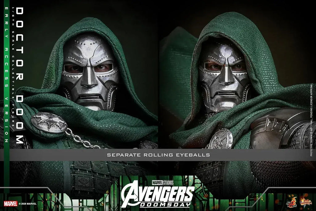 Hot Toys Avengers Doomsday Doctor Doom 1/6 Scale Figure