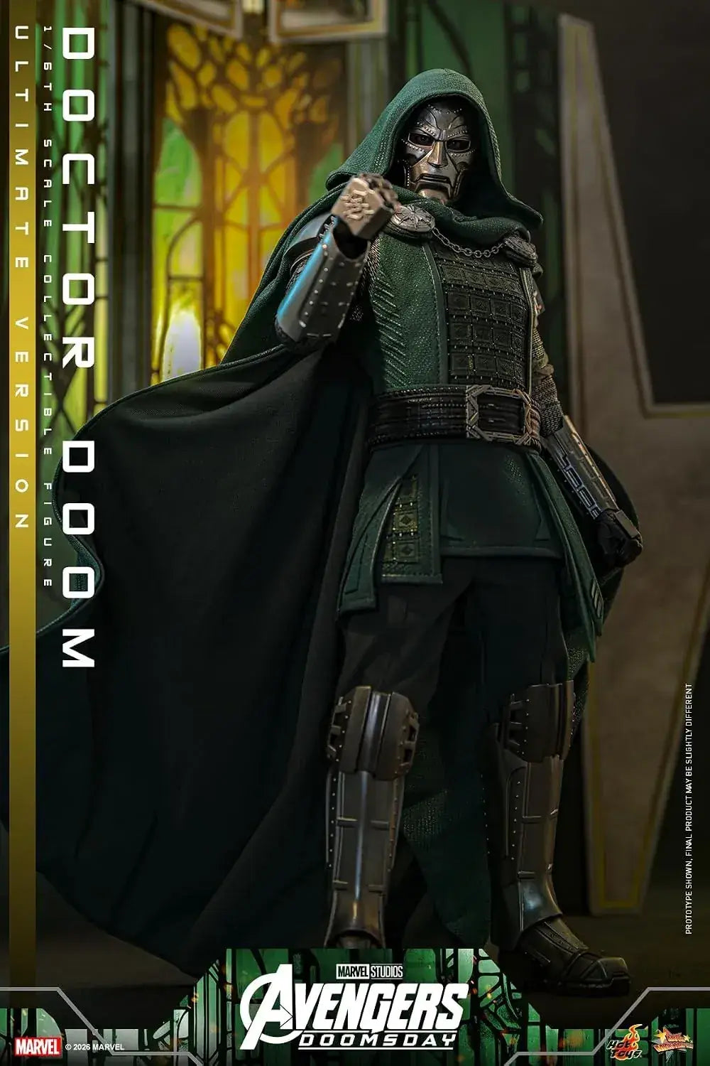 Hot Toys Avengers Doomsday Doctor Doom 1/6 Scale Action Figure
