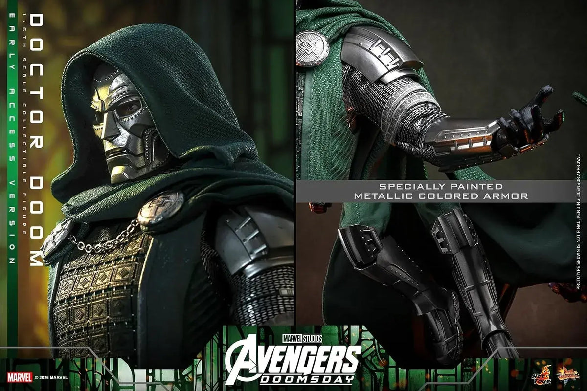 Hot Toys Avengers Doomsday Doctor Doom 1/6 Scale Figure