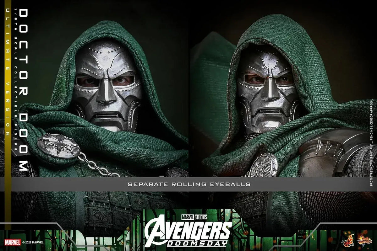 Hot Toys Avengers Doomsday Doctor Doom 1/6 Scale Action Figure