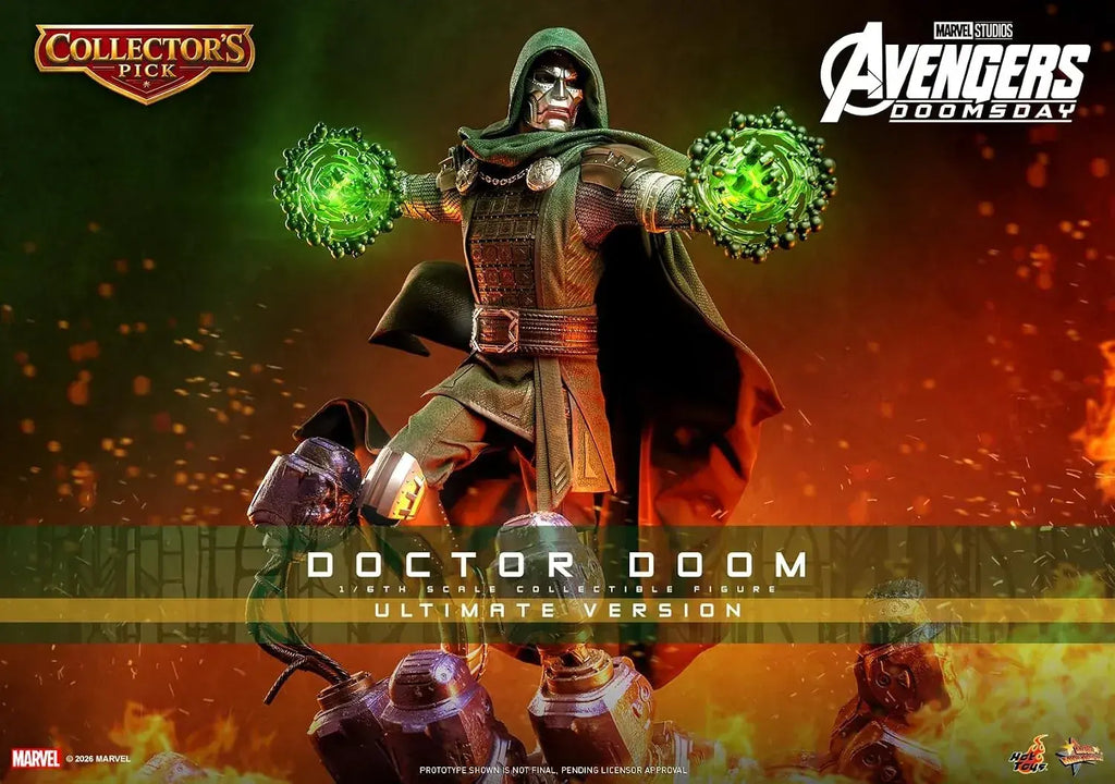 Hot Toys Avengers Doomsday Doctor Doom 1/6 Scale Action Figure