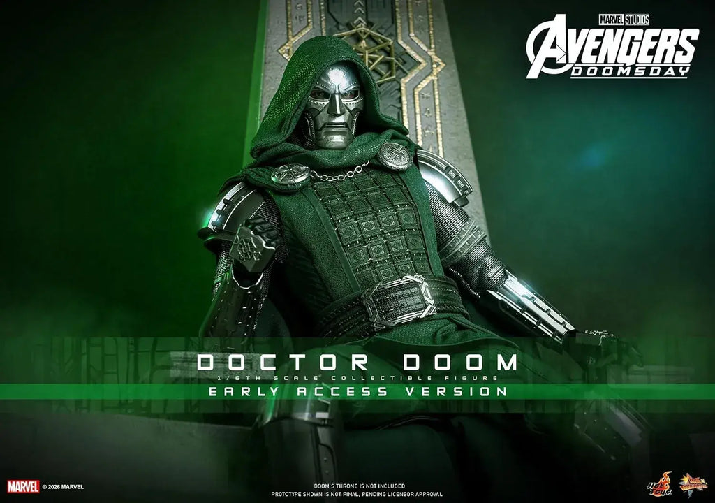 Hot Toys Avengers Doomsday Doctor Doom 1/6 Scale Figure