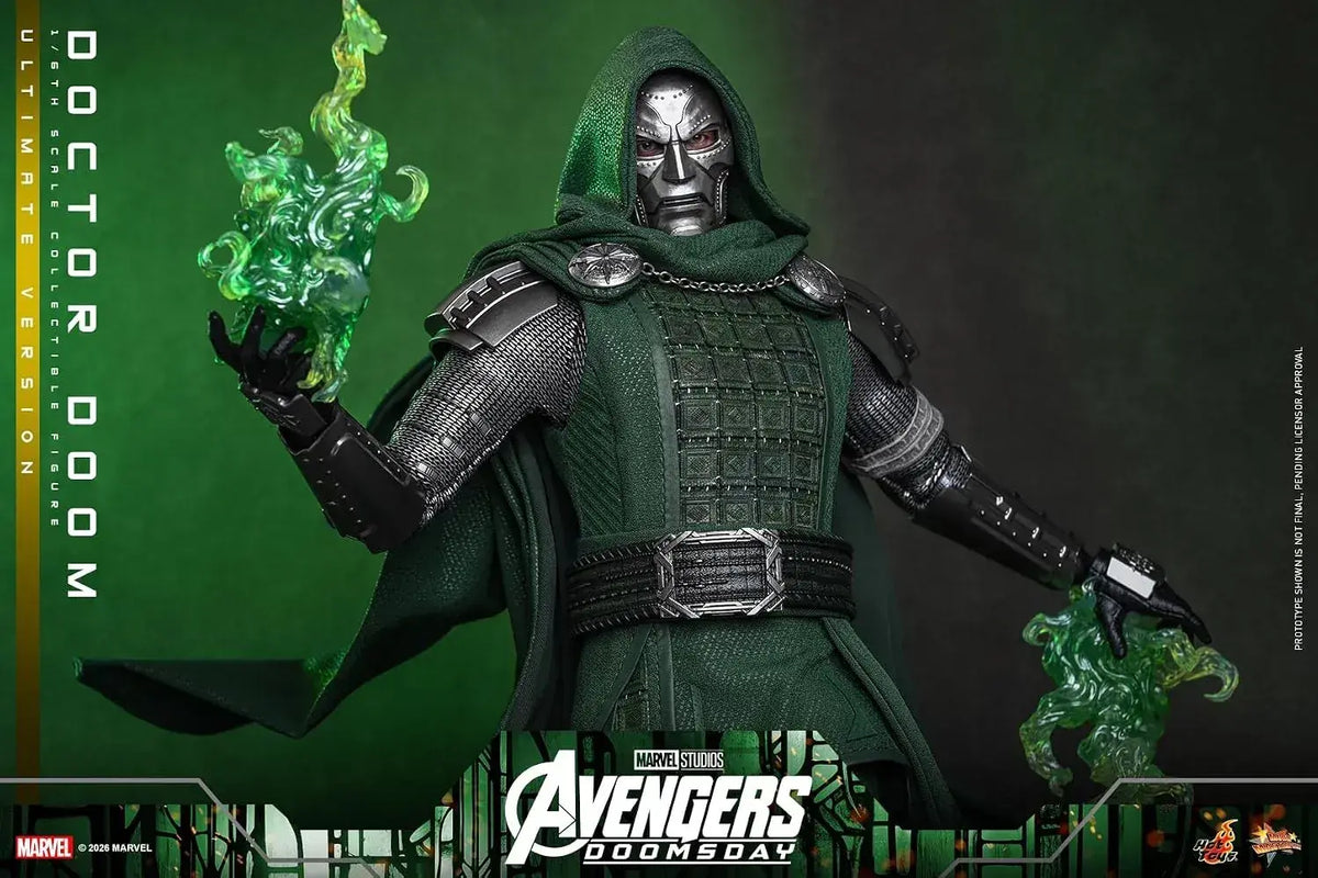 Hot Toys Avengers Doomsday Doctor Doom 1/6 Scale Action Figure