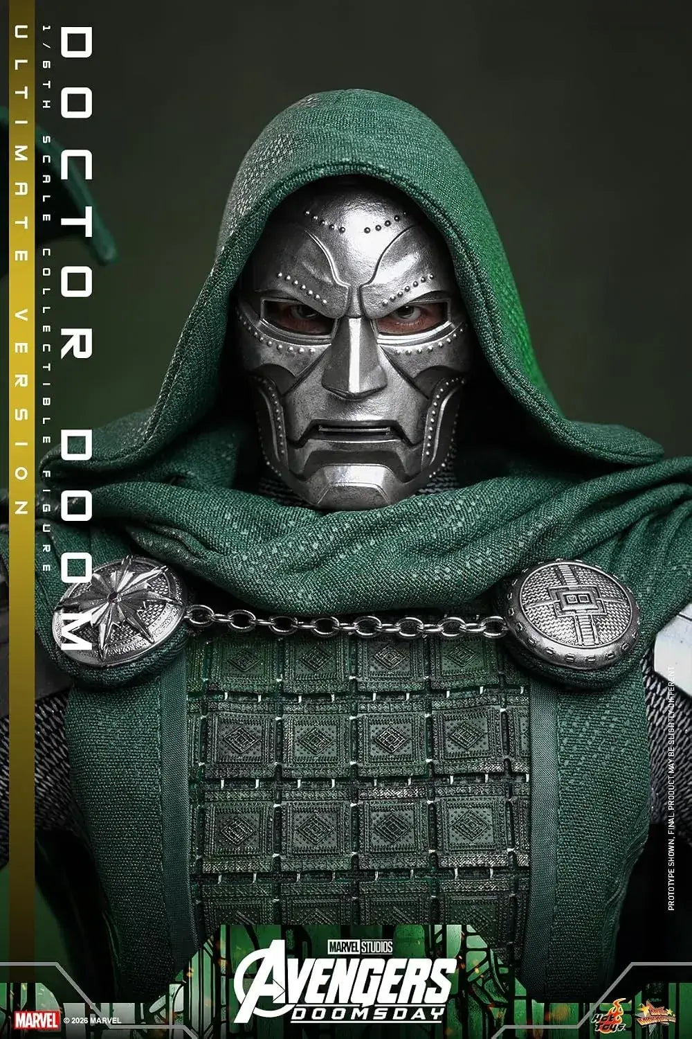 Hot Toys Avengers Doomsday Doctor Doom 1/6 Scale Action Figure