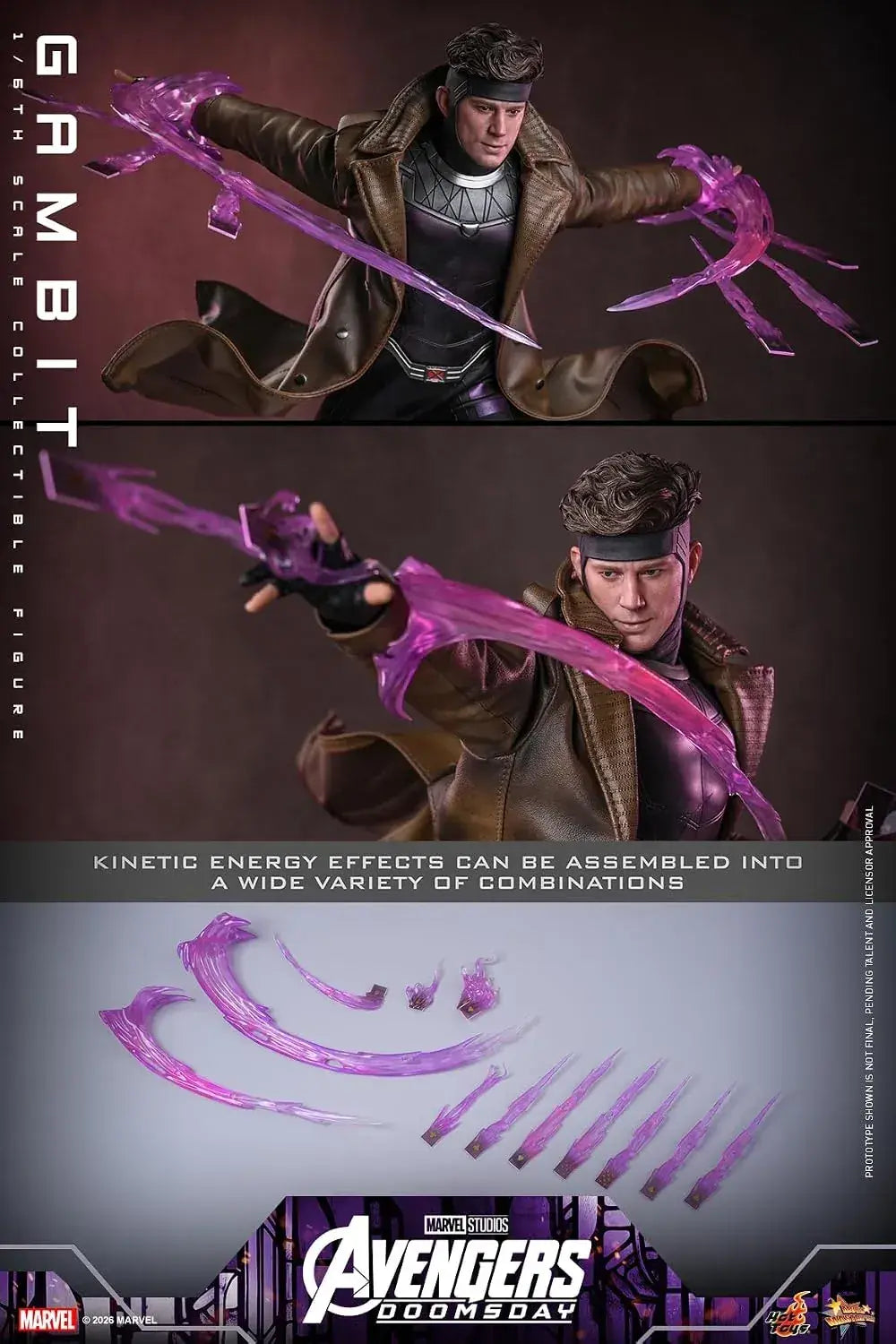 Hot Toys Avengers Doomsday Gambit 1/6 Scale Figure Collectible