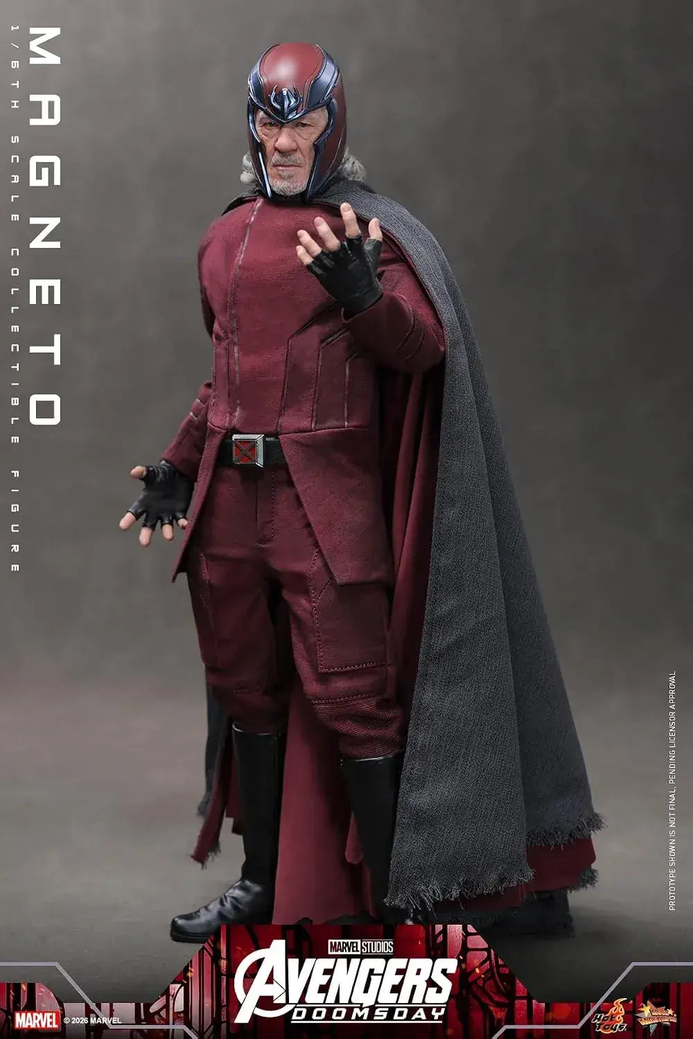 Hot Toys Avengers Doomsday Magneto 1/6 Scale Collectible Figure