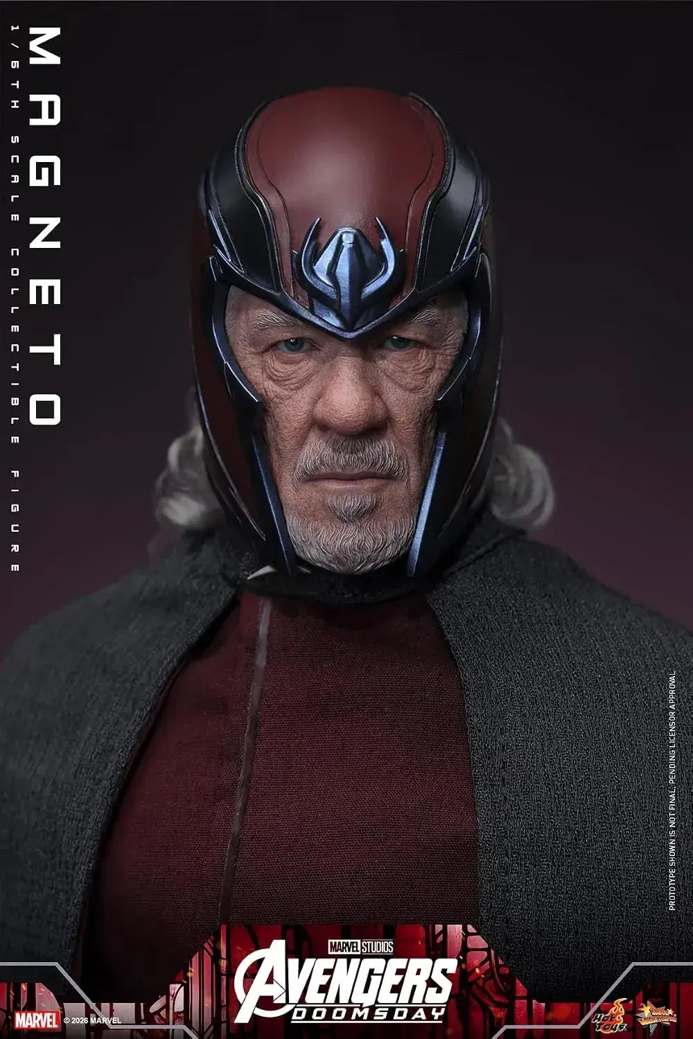 Hot Toys Avengers Doomsday Magneto 1/6 Scale Collectible Figure