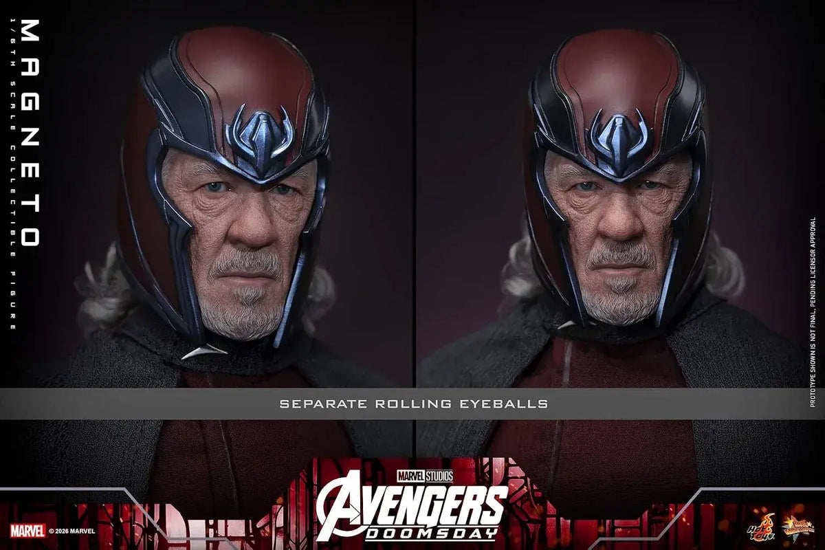 Hot Toys Avengers Doomsday Magneto 1/6 Scale Collectible Figure